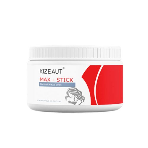 01 KIZEAUT hair wax sustains sleek hair contours all day long and easily tames unruly frizz