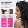 Developed exclusively for curly hair, the KIZEAUT flyaway taming wax stick simplifies daily hair arranging and styling.