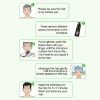 KIZEAUT One Step Black Hair Color Cream for Cover Gray Hair