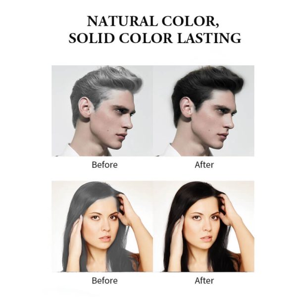 KIZEAUT Plant-Based Bubble Hair Color Dye