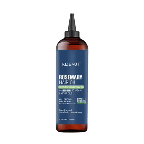 01 KIZEAUT pure rosemary hair essence works effortlessly to smooth flyaways and frizz for daily use.