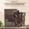 KIZEAUT AP Ammonia-Free Hair Dye Cream with Plant Extracts for Natural Black Hair
