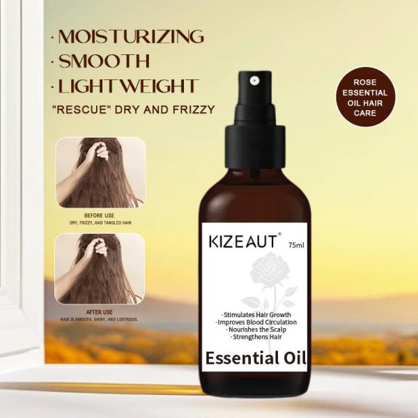 KIZEAUT Scalp Care Essence Oil. Gently nourishes the scalp and promotes scalp microcirculation.