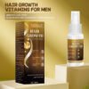 KIZEAUT Anti-Hair Loss & Hair Growth Spray for Men, Hair Fixing & Nourishing Scalp Care Liquid