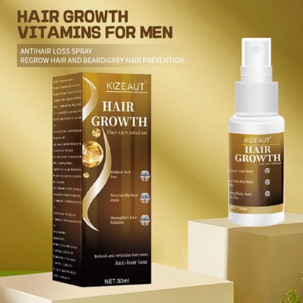 KIZEAUT Anti-Hair Loss & Hair Growth Spray for Men, Hair Fixing & Nourishing Scalp Care Liquid