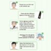 KIZEAUT One Step Black Hair Color Cream for Cover Gray Hair