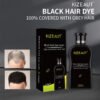 KIZEAUT 3-Step Black Hair Dye Cream