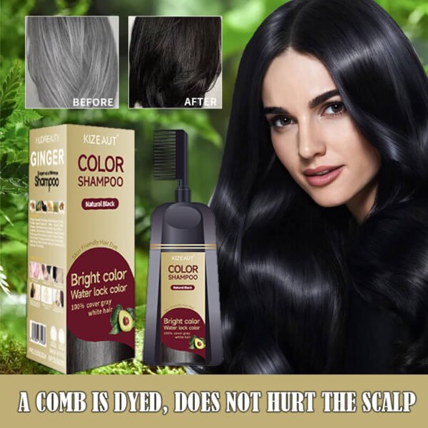KIZEAUT Avocado Hair Dye Comb Hair Dye Shampoo Factory Wholesale | Private Label Custom Available