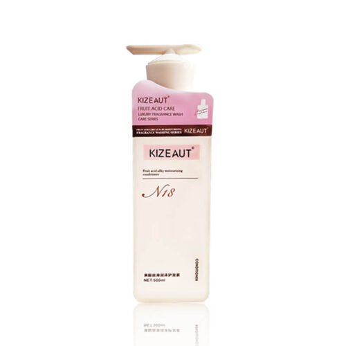 01 Fruit Vinegar Conditioner KIZEAUT N18 Fruit Acid Perfume Hair Conditioner formulated with a variety of plant-derived nourishing ingredients