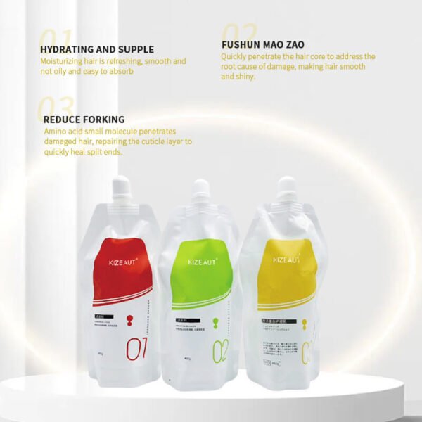 KIZEAUT Keratin Hair Straightening Protein Correction Kit