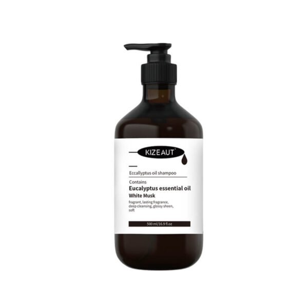 KIZEAUT shampoo infused with eucalyptus essential oil keeps your strands light and airy, avoiding greasy flat hair.