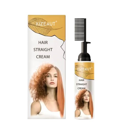 KIZEAUT One-Click Press Comb-Type Hair Smoothing Rebonding Cream