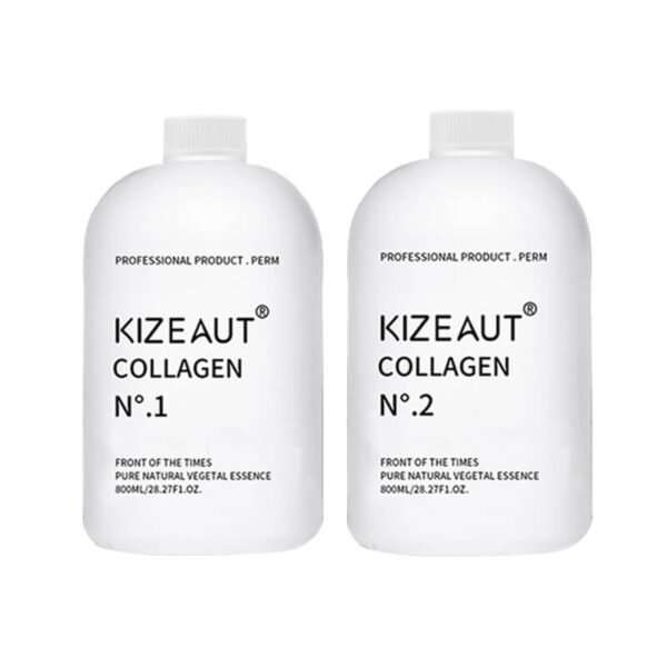 KIZEAUT Salon Professional Plant Essence Curly Hair Perm Two-piece Kit