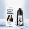 KIZEAUT One Wash Black Hair Dye Shampoo, No Mix Required Natural Plant Bubble Hair Color