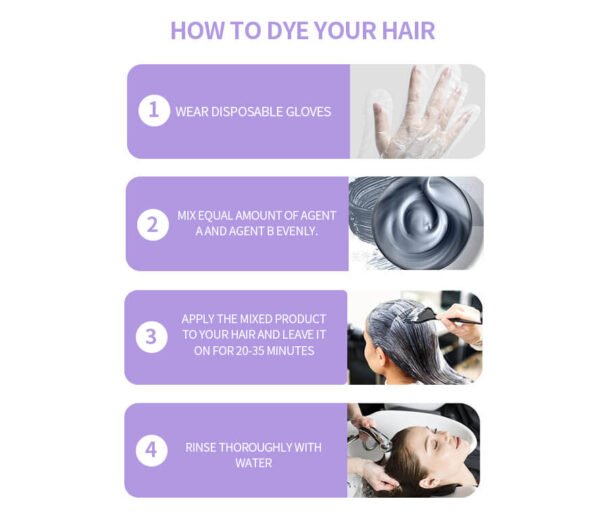 KIZEAUT Professional Hair Dye Kit