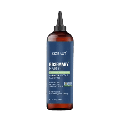 KIZEAUT pure rosemary hair essence works effortlessly to smooth flyaways and frizz for daily use.