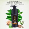 KIZEAUT Argan Oil Quick Black Hair Color Shampoo Bulk Factory Supply | Custom Logo & Formula Available