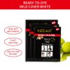 KIZEAUT Sachet Black Hair Shampoo, Plant-Based Grey Hair Coverage One-Step Black Hair Dye