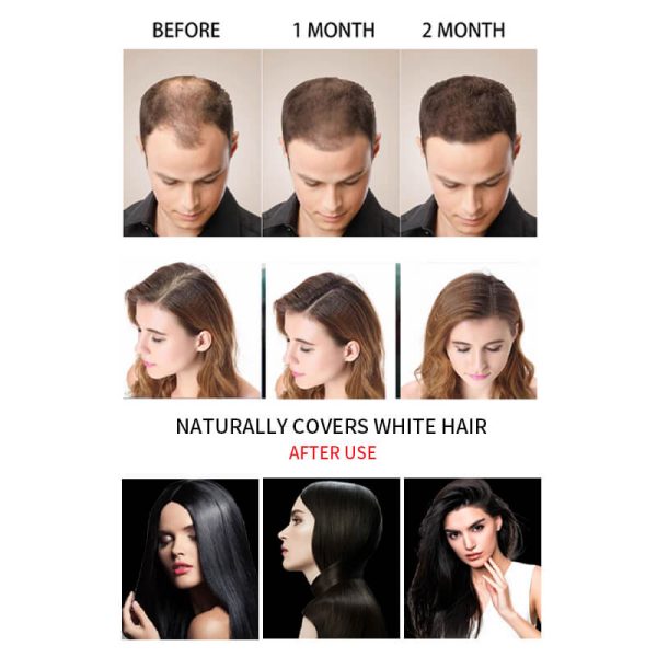 KIZEAUT 3-Step Black Hair Dye Cream