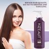 Formulated with precise ingredients, KIZEAUT smoothing repair hair care perfectly fits hair cuticle structure.