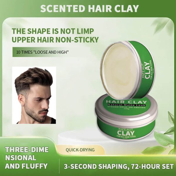 KIZEAUT Matte Hair Clay for Men Makes Its Grand Debut.