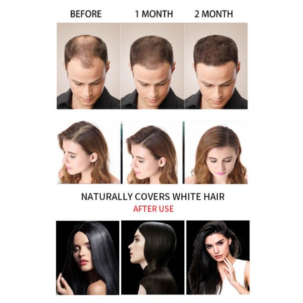 KIZEAUT 3-Step Black Hair Dye Cream