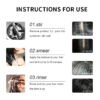 KIZEAUT Fruit Vinegar Black Hair Dye Set