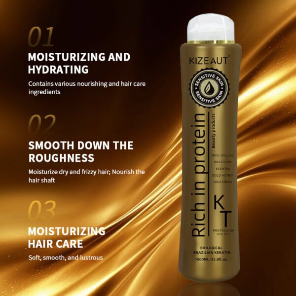 KIZEAUT Brazilian Keratin Hair Correction Cream | Professional Salon Only Formula