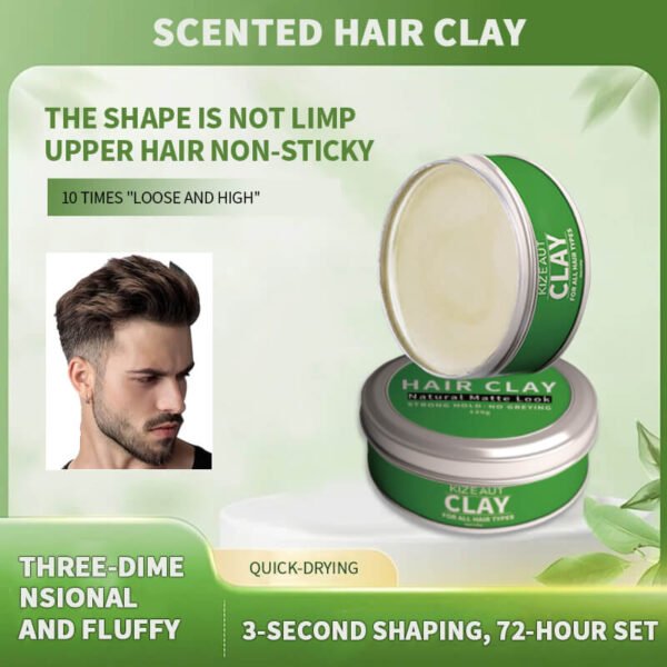 KIZEAUT Matte Hair Clay for Men Makes Its Grand Debut.