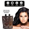 KIZEAUT AP Ammonia-Free Hair Dye Cream with Plant Extracts for Natural Black Hair