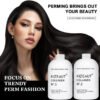 KIZEAUT Salon Professional Plant Essence Curly Hair Perm Two-piece Kit