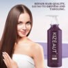 Formulated with precise ingredients, KIZEAUT smoothing repair hair care perfectly fits hair cuticle structure.