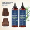 KIZEAUT pure rosemary hair essence works effortlessly to smooth flyaways and frizz for daily use.