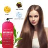 KIZEAUT Watermelon Refreshing Shampoo calms dry hair and flattens lifted rough hair cuticles efficiently.