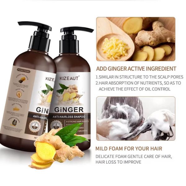 KIZEAUT Ginger Anti-Hairloss Shampoo