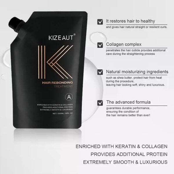 KIZEAUT Keratin Collagen Hair Rebonding Treatment