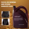This bulk-sized KIZEAUT herbal hair treatment cream is equipped with a comfortable portable handle for easy transport and use.
