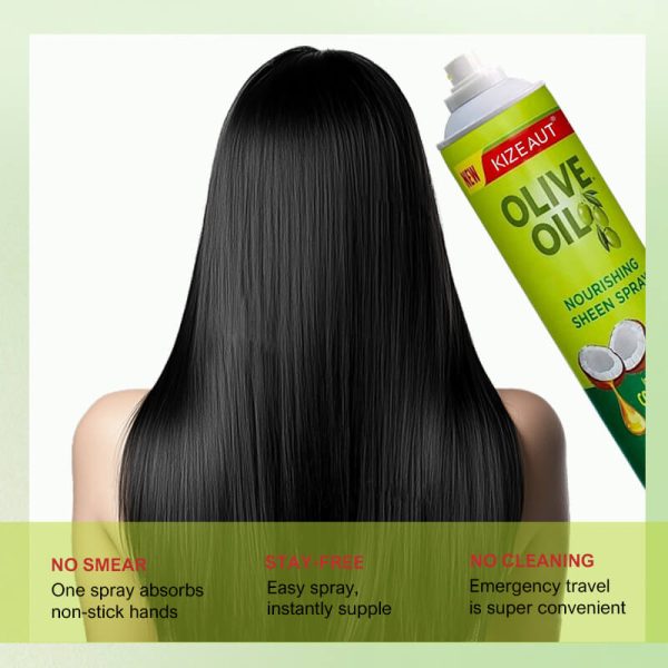 The KIZEAUT Olive Nourishing Shine Hair Spray Series is newly launched!