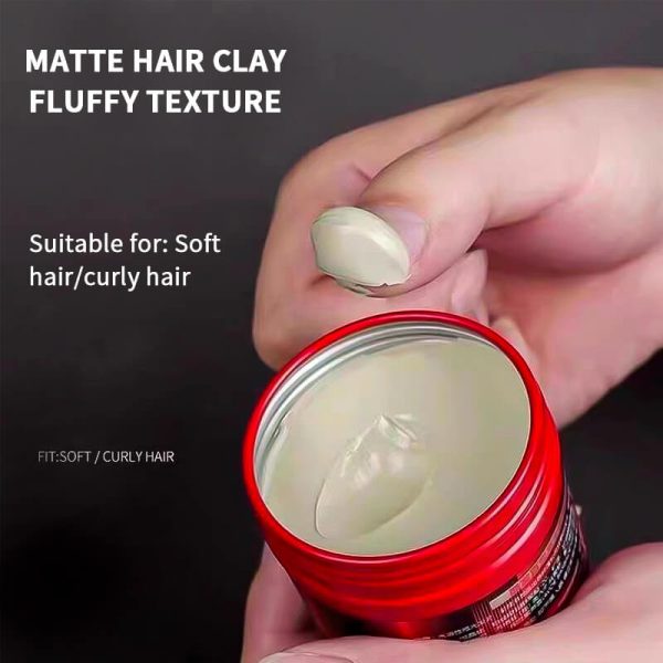 New Launch: Kufa Versatile Botanical Men’s Styling Clay. Botanical formula gently cares for hair strands.