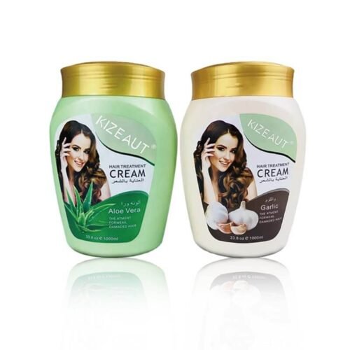 03 Conditioner Our 1000ml jumbo-sized KIZEAUT hair mask provides two essential formulas including aloe vera and garlic variants.