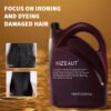 This bulk-sized KIZEAUT herbal hair treatment cream is equipped with a comfortable portable handle for easy transport and use.