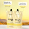 KIZEAUT Ionic Hair Straightening Set, Hair Softening & Setting Two-piece Kit