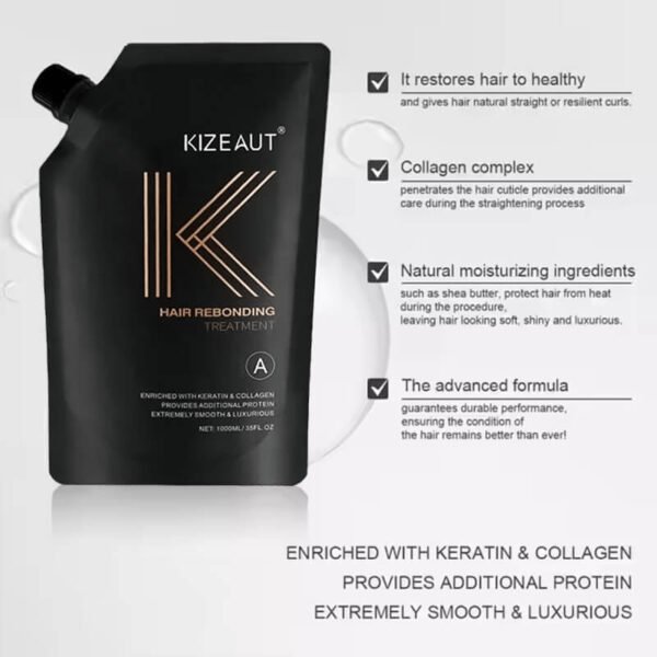 KIZEAUT Keratin Collagen Hair Rebonding Treatment