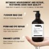 KIZEAUT shampoo infused with eucalyptus essential oil keeps your strands light and airy, avoiding greasy flat hair.