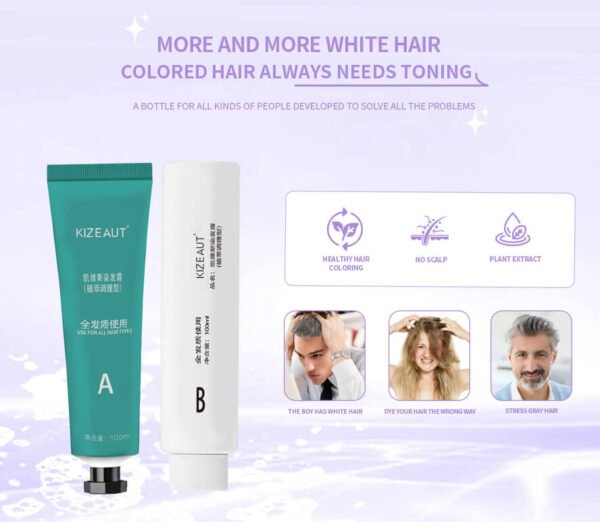 KIZEAUT Professional Hair Dye Kit