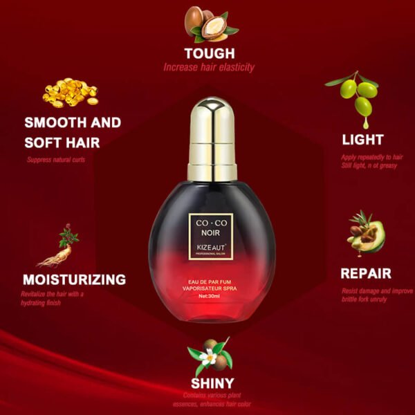 KIZEAUT Hair Fragrance Oil Salon-grade hair care formula with lightweight oil texture