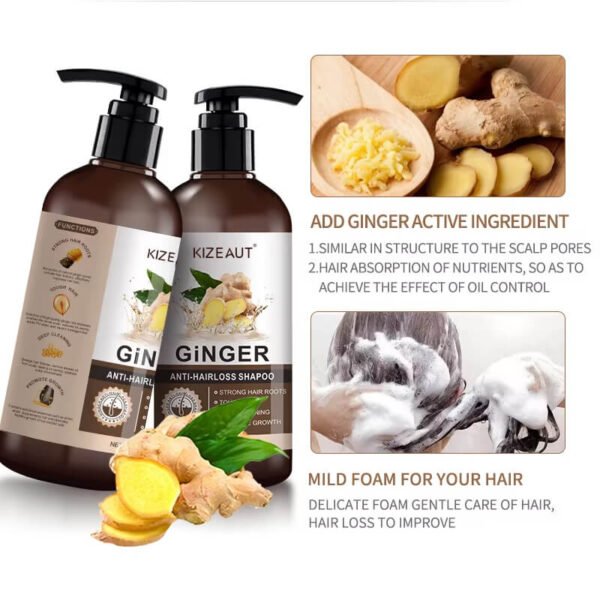 KIZEAUT Ginger Anti-Hairloss Shampoo