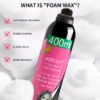 Newly Upgraded KIZEAUT Strong Hold Styling Mousse. Styles hair while nourishing and repairing strands.
