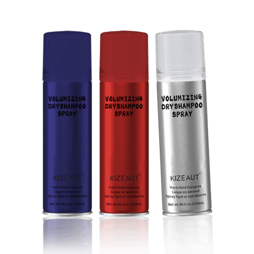 The brand-new KIZEAUT styling spray series delivers long-lasting root support for oil control and hair volume.