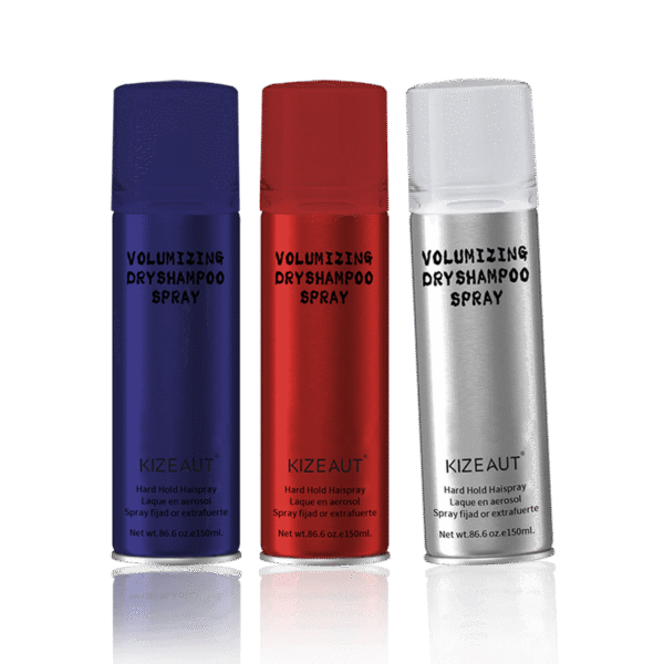 The brand-new KIZEAUT styling spray series delivers long-lasting root support for oil control and hair volume.